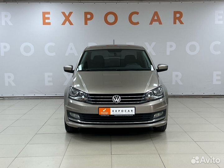 Volkswagen Polo 1.6 AT, 2017, 155 492 км