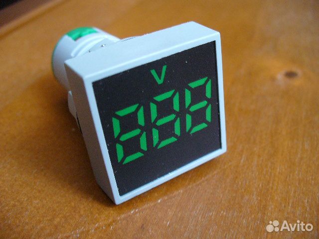 Светодиодный цифровой вольтметр-индикатор