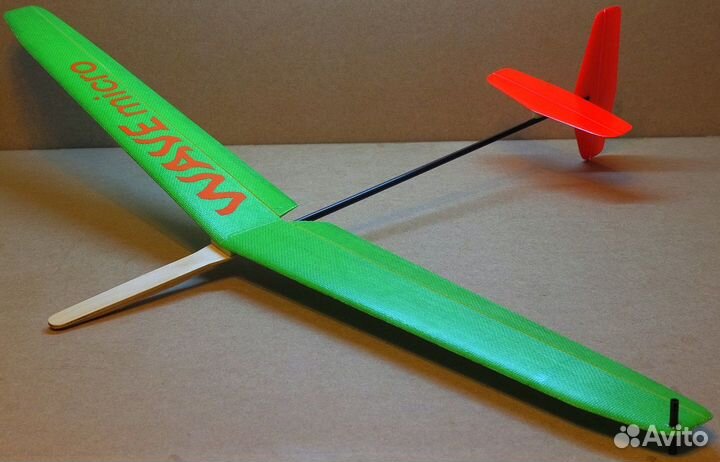 Wave micro радиоуправляемый метательный планер F3K