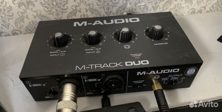 M-Audio M-Track Duo,Вешняя звуковая карта