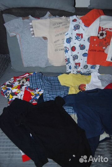 Вещи пакетом на мальчика 86-92
