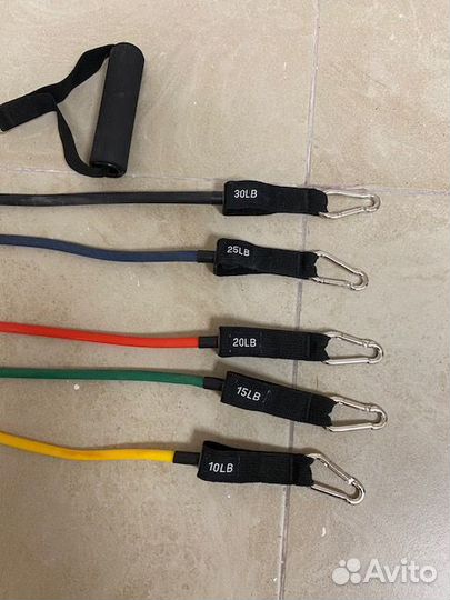 Набор экспандеров трубчатых Vik Mat Energy(100кг)