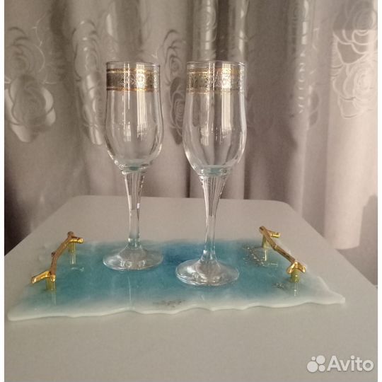 Поднос ручной работы