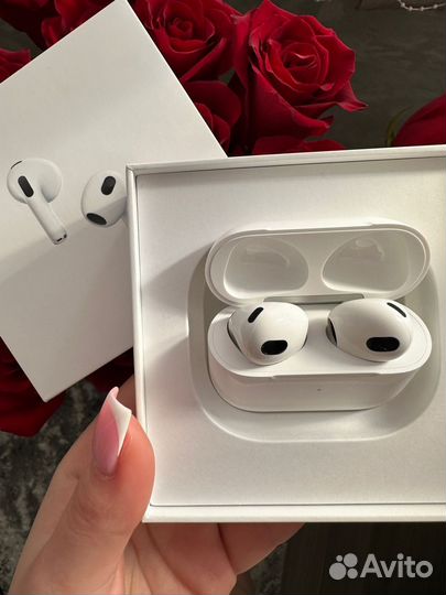 Air pods 3 наушники + чехол оригинал гарантия