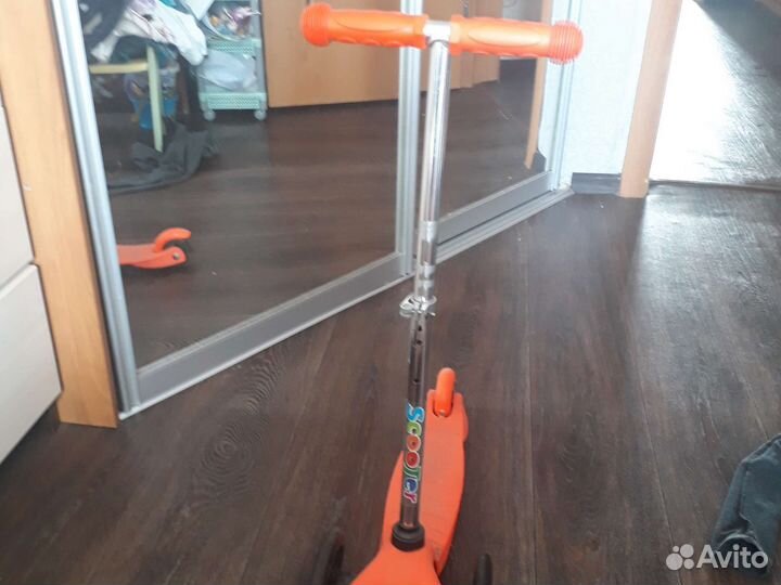 Самокат детский трехколесный бу