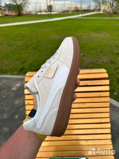 Кроссовки женские Puma Palermo 36-40 Беж