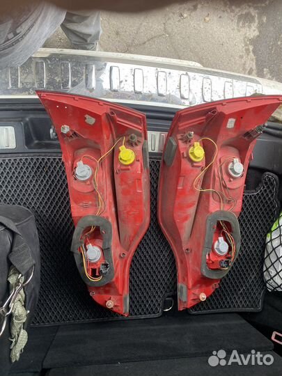 Задние фары на ауди q7