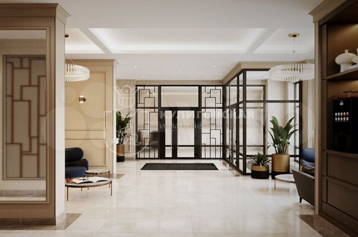 2-к. квартира, 58 м², 2/8 эт.