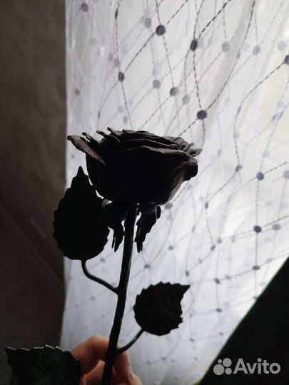 Роза из металла