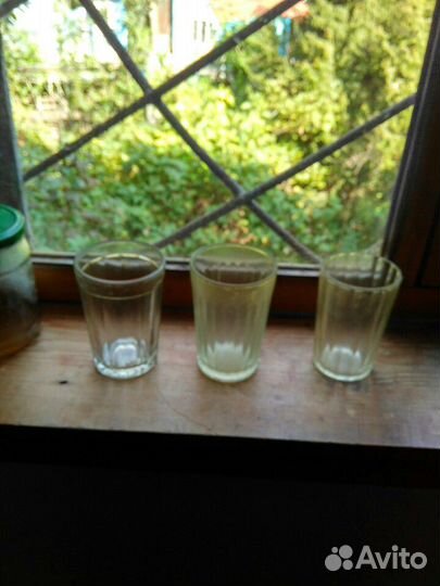 Граненые стаканы СССР