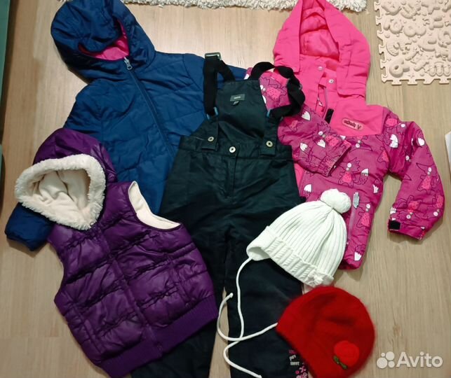 Детские вещи пакетом на девочку 98-110