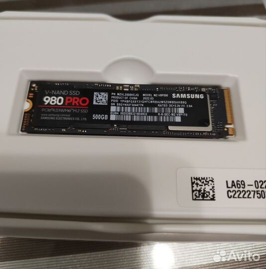 Ssd samsung 980 pro 500gb