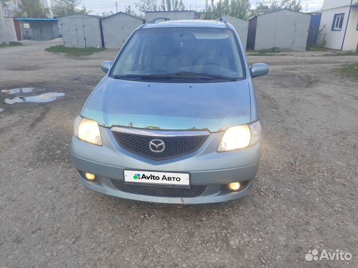 Mazda MPV 2.0 МТ, 2002, 280 000 км