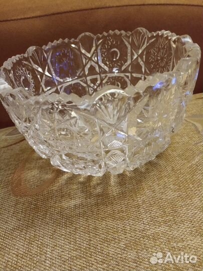 Ваза хрустальная СССР