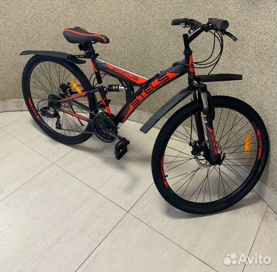 Велосипед Stels Focus MD 26 21 черно красный