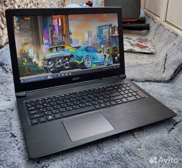 Мощный ноутбук Acer 128ssd/8озу/4-потока