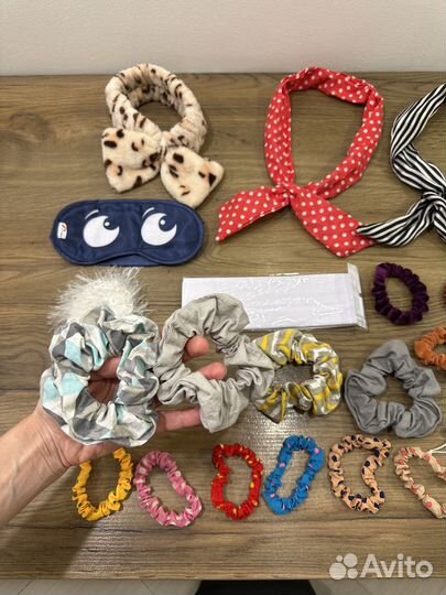 Резинки заколки повязки на голову для девочки