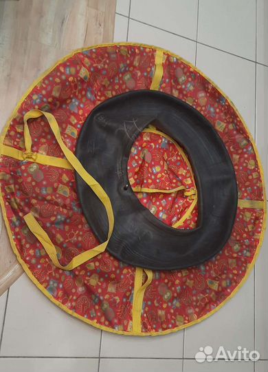 Тюбинг ватрушки и ледянка 60см