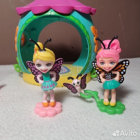 Enchantimals букашки бабочка пчёлка божья коровка