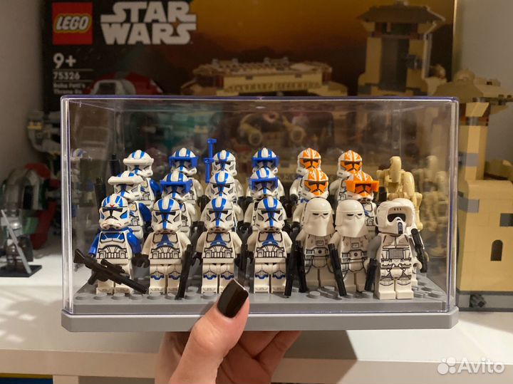 Бокс для хранения фигурок Lego