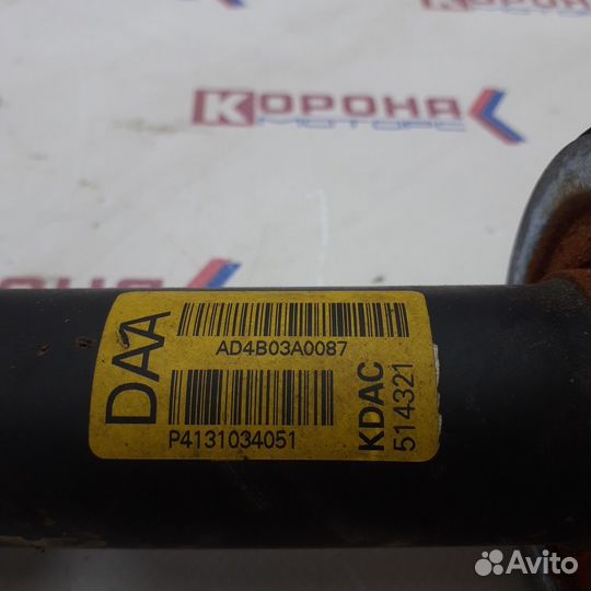 Вал промежуточный (подвесной) ssangyong actyon NE