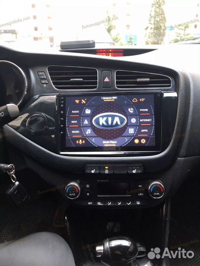 Магнитола Kia Ceed 2 JD 2012-2018г Глянцевая 3/32G