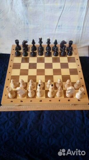 Шахматы деревянные 3х комплектах