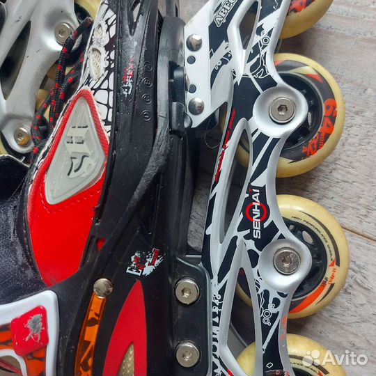 Коньки роликовые senhai раздвижные S 31-34