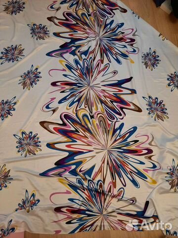 Ткань, сатин принтованный