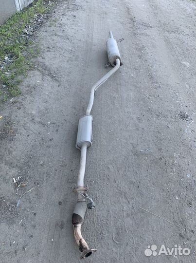 Резонатор/глушитель Kia Rio 3/Hyundai solaris