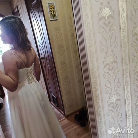 Свадебное платье 44-46 размер