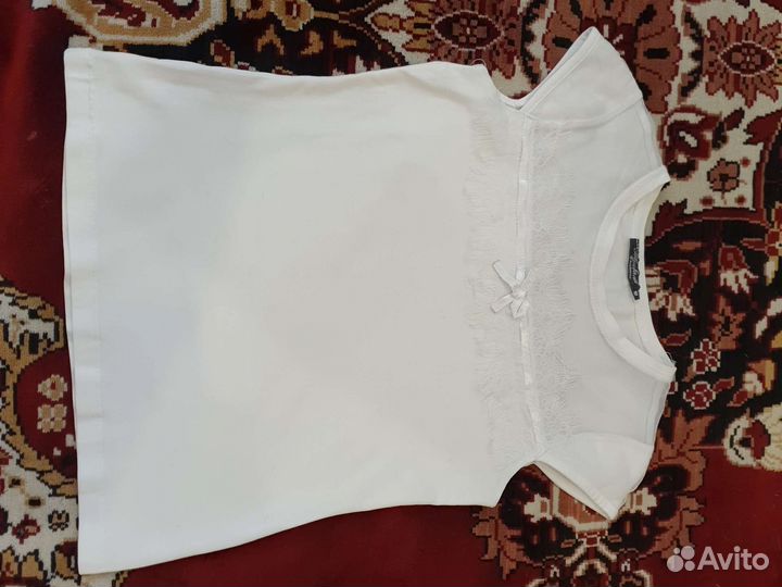 Блузка школьная 134 140