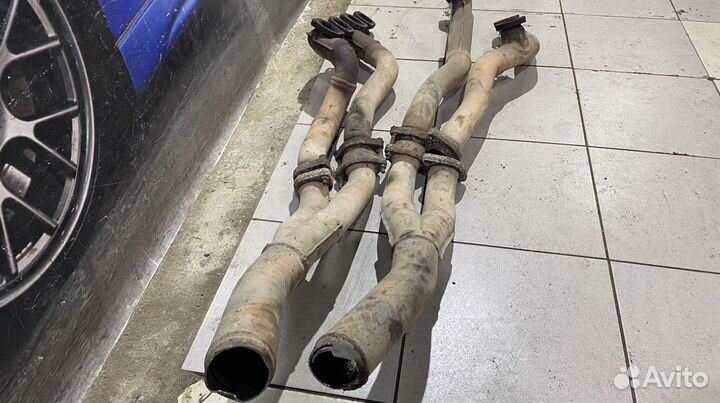 Выпускной коллектор, приемн труба BMW 7 E38 M62b44