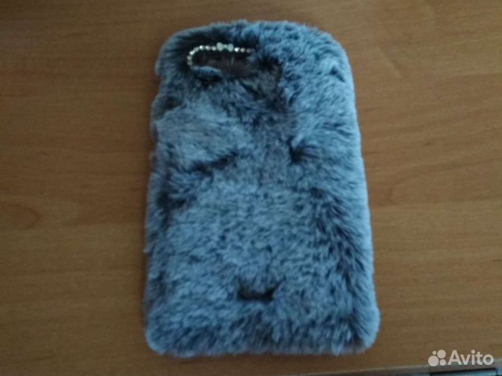 Чехол пушистик на телефоне редми 6 новый в упаковк