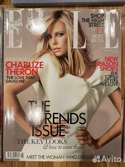 Журналы Elle 2003, Франция, сша, Великобритания