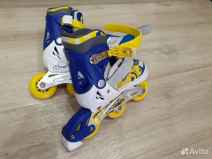 Роликовые коньки детские раздвижные