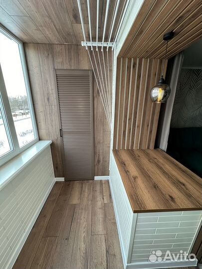 Остекление, отделка, ремонт балконов под ключ