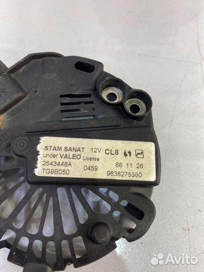 Генератор Peugeot 206 2B TU3JP 2008