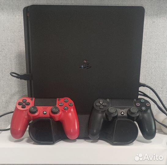 Продам ps 4 slim + ps vr (2-ая ревизия)