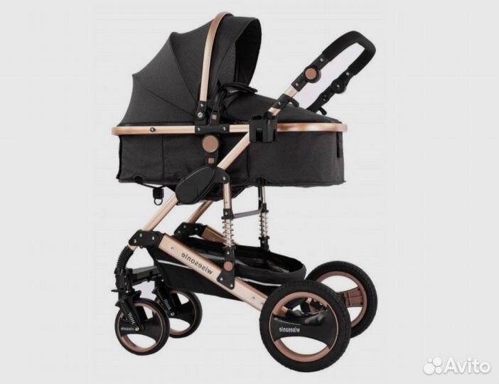 Детская коляска-трансформер 3 в 1 Wisesonle Q3