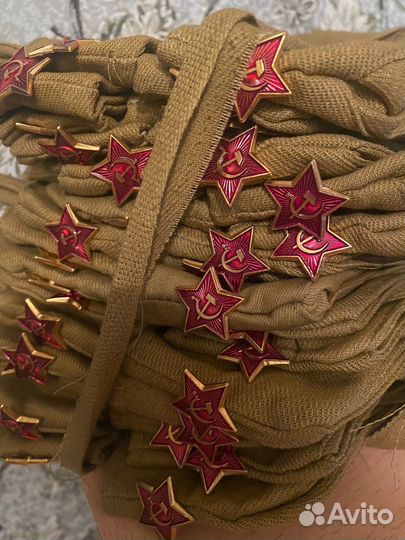 Флаги пилотки значки наклейки на 9 мая