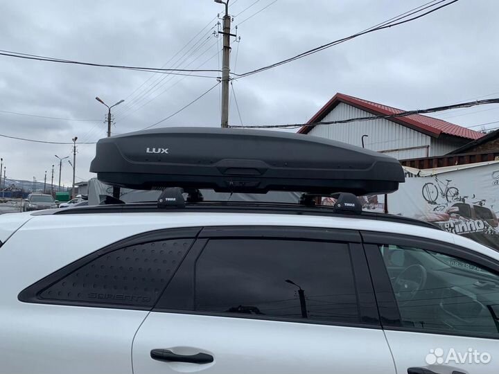 Автобокс Lux Tavr 197 (черный матовый)