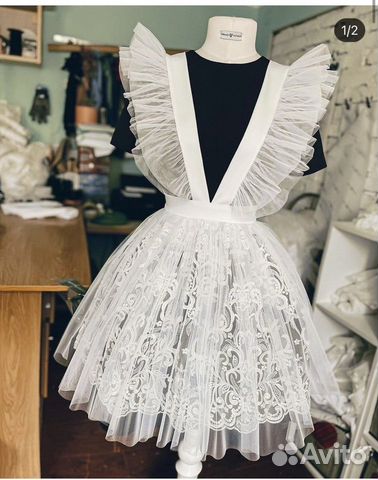 Фартук для старшеклассниц