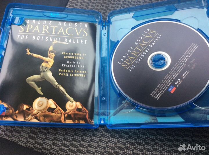 Балет Спартак BD и Лебединое озеро