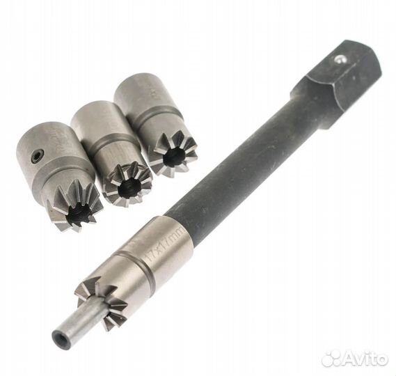 Набор зенковок (шарошек) д/седел диз.форсунок