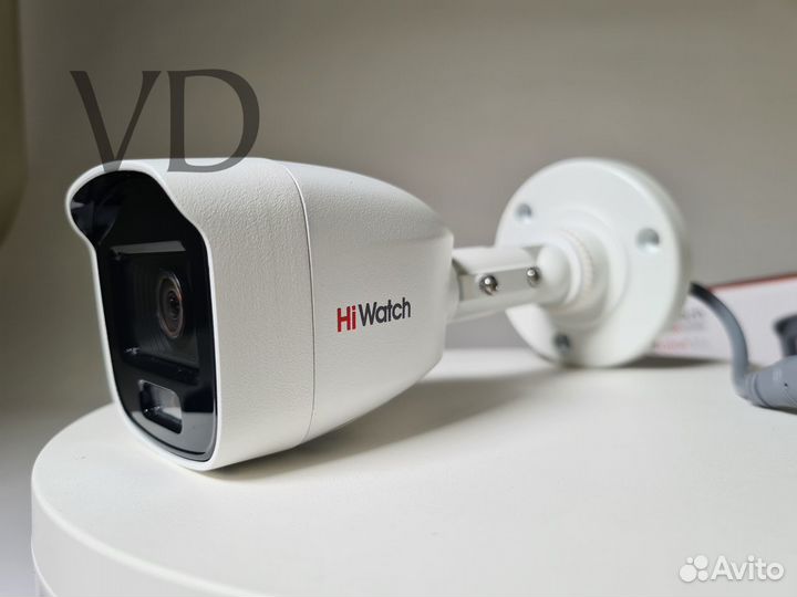 Видеокамера HiWatch DS-T200L 6 mm ColorVu+