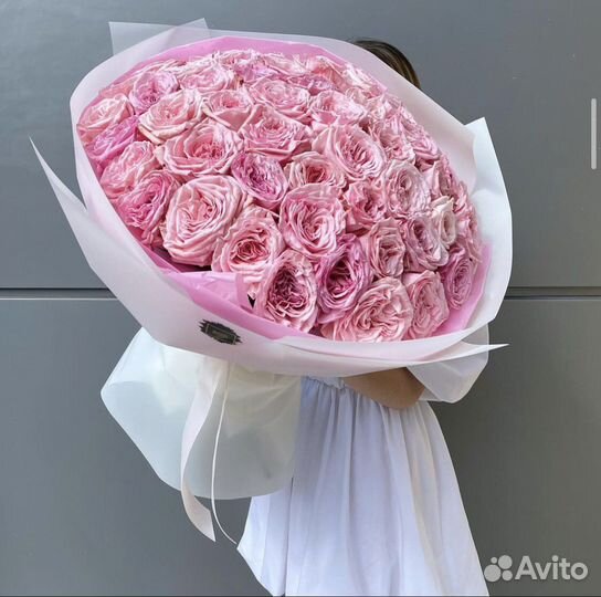 Букеты Роз 51 101 Пионовидны кустовые доставка