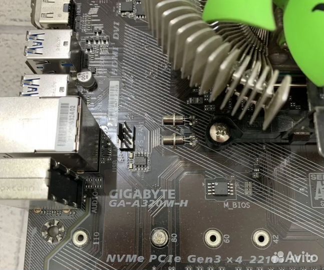 Комплект R3 2200G/16GB/Gigabyte GA-A320M-H