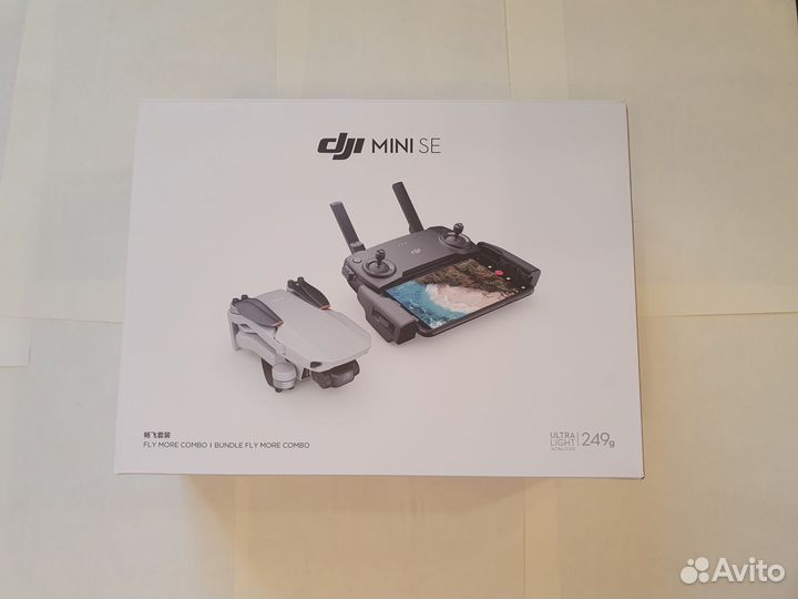 Квадрокоптер dji mini se (fly more combo)