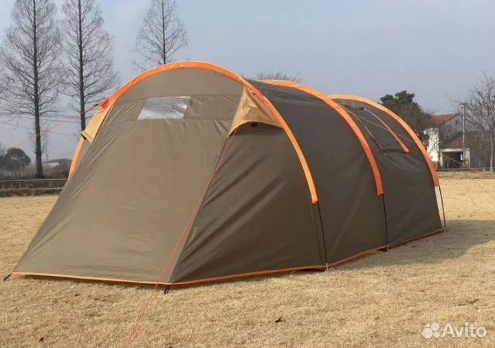Палатка туристическая 4 местная с тамбуром